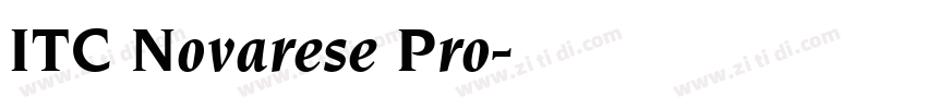 ITC Novarese Pro字体转换 ITC Novarese Pro字体转换